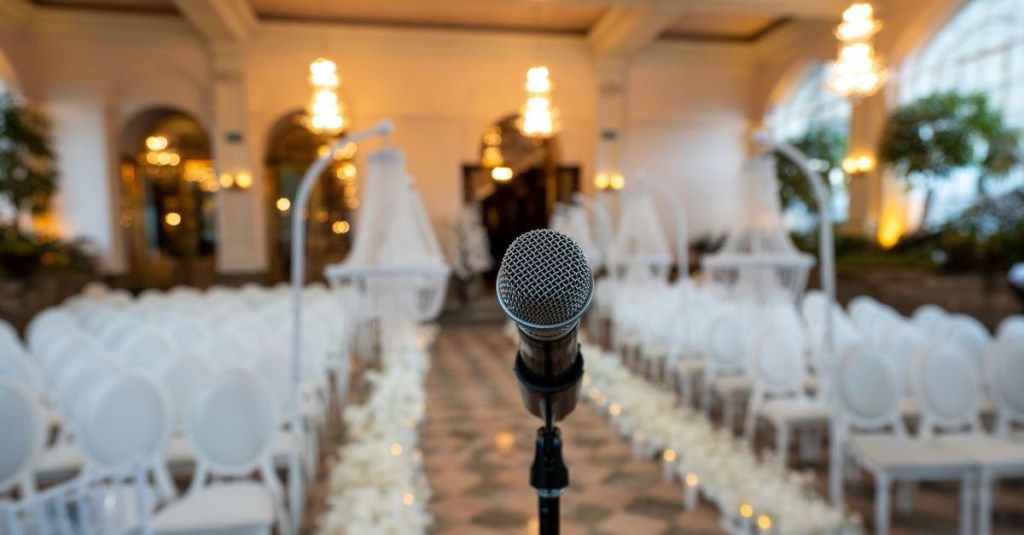 Tips for the Perfect Wedding Ceremony Audio Setup